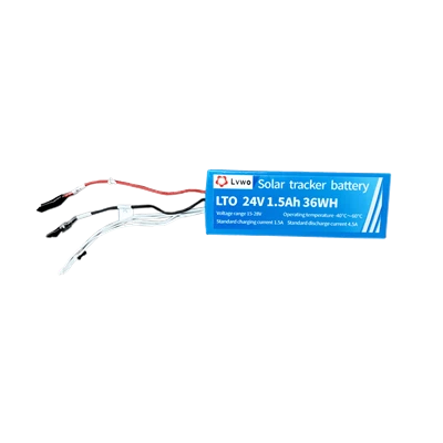 24V 1.5AH LTO Ceallraí Lorgair Gréine